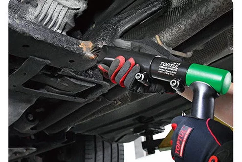 Молоток голчастий пневматичний пістолетного типу TOPTUL KAHB3718