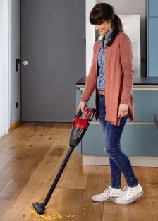 Пилосос професійний акумуляторний Einhell TE-VC 18 Li-Solo PXC 18В 42мБар контейнер 0.54л 0.22кг без АКБ та ЗП