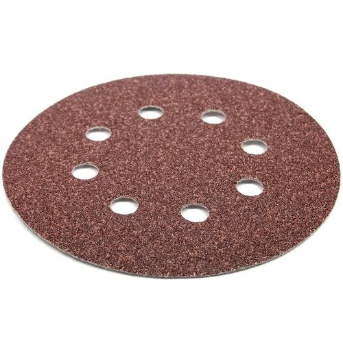 Набір шліфувальних кругів S & R D125 P60 - 8 отворів, 5 шт.