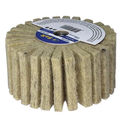 Шліфувальний валик з токого повсті S & R 100x50xM14