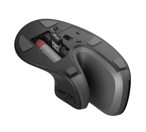 Миша Trust Verro Ergonomic, WL, чорний