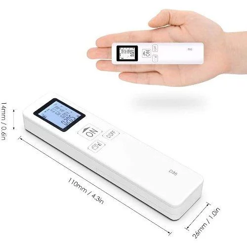 Портативний лазерний далекомір 35 м mini PROTESTER D35