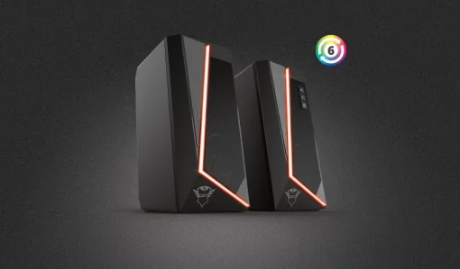 Акустична система Trust GXT 609 Zoxa 2.0, USB/AUX, RGB, чорний
