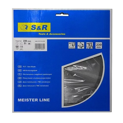 Диск пиляльний S & R Meister Power Cut 230x30 20 / 25,4 x2,8 мм