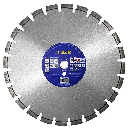 Диск відрізний сегментний S & R по бетону Standart 800