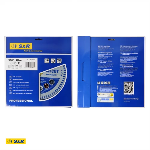 Диск пиляльний універсальний S&R UniCut Meister FWF 305х30х3,2 мм