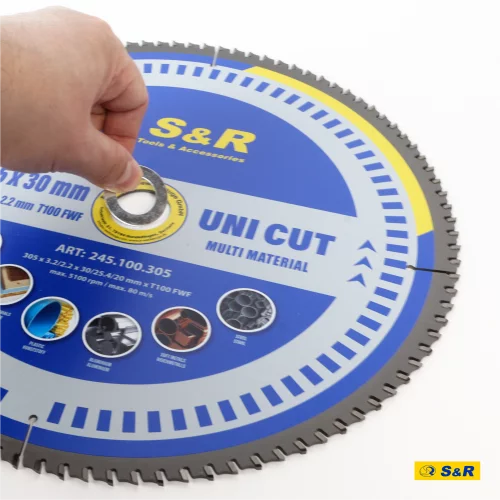Диск пиляльний універсальний S&R UniCut Meister FWF 305х30х3,2 мм