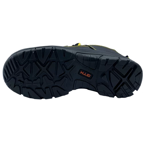 Черевики робочі з мет. носком, р.42 з жовтими вставками SM-078