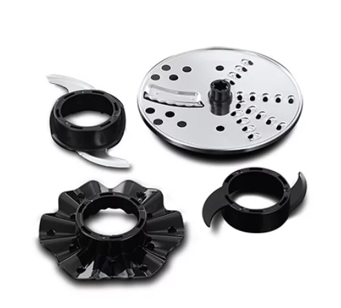 Кухонна машина Russell Hobbs Matte Black 600Вт, чаша-пластик, корпус-пластик, насадок-9, чорний