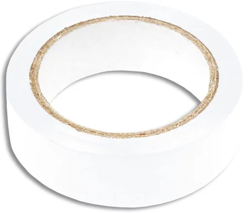 Стрічка ізоляційна Top Tools, 10м, 19x0.1мм, білий