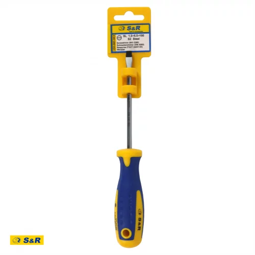 Викрутка S & R серії S2 з профілем SL5.5 х 1.0 x 125мм