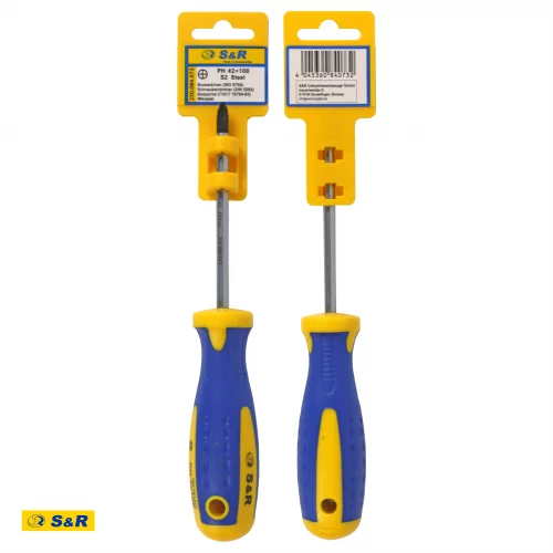 Викрутка S & R серії S2 з профілем PH0 х 75мм