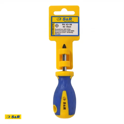 Викрутка S & R серії S2 з профілем PH2 х 38мм
