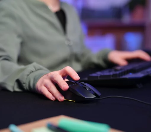 Миша Trust GXT 109 Felox, RGB, USB-A, чорний