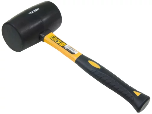 Киянка гумова Tolsen 900г 36мм руків'я скловолокно