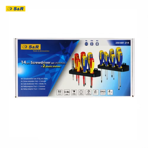 Набір викруток S & R 14 шт. універсальний