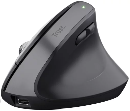 Миша Trust Bayo + Ergonomic, BT/WL/USB-A, чорний