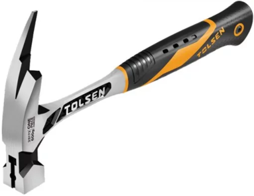 Молоток столярний Tolsen Профі 600г 34см руків'я металеве гумове