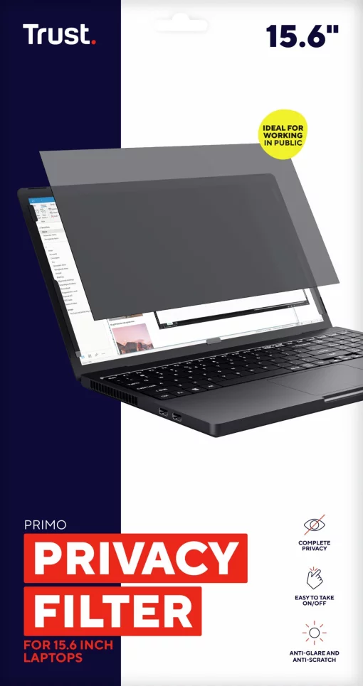 Фільтр конфіденційності для ноутбука Trust 15.6"