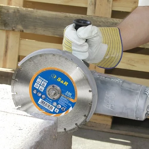 Диск відрізний алмазний S & R Meister сегментний по бетону 230 мм.