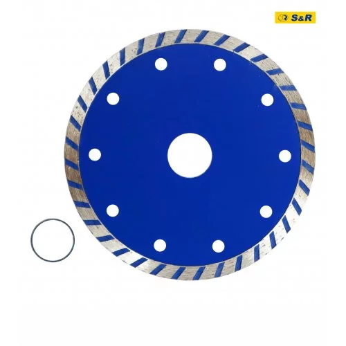 Диск алмазний S&R Tempo 125 x 2.0 x 22.2 TURBO камінь