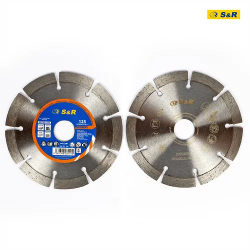 Диски алмазні S&R Meister 125х22.2 мм 2 шт