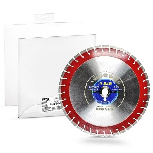 Диск алмазний S & R Premium Segment 350х25,4 мм