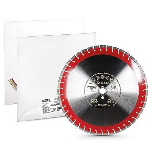 Диск алмазний S & R Premium Segment 400х25,4 мм