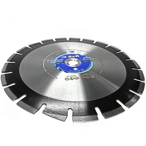 Диск алмазний S & R Premium Segment 350х25,4 мм асфальт