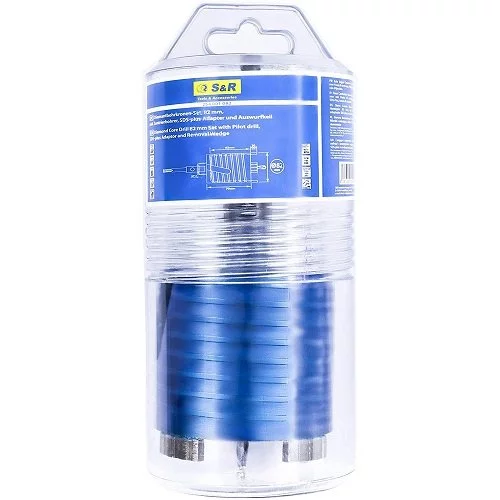 Алмазна коронка S&R D68 мм по бетону