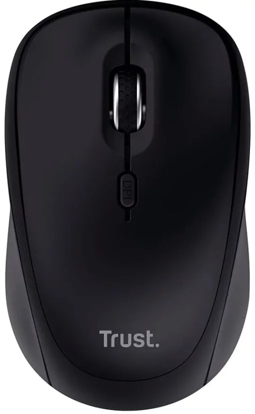 Миша Trust Yvi+ Compact Multi-Device, WL/BT/USB-A, чорний