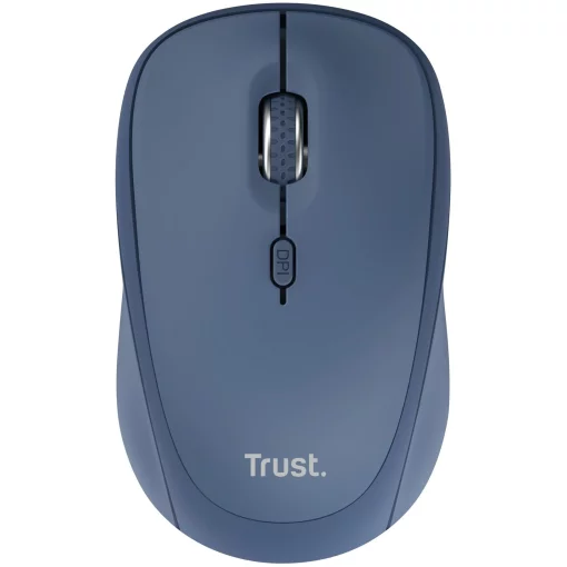 Миша Trust Yvi+ Compact Multi-Device, WL/BT/USB-A, синій