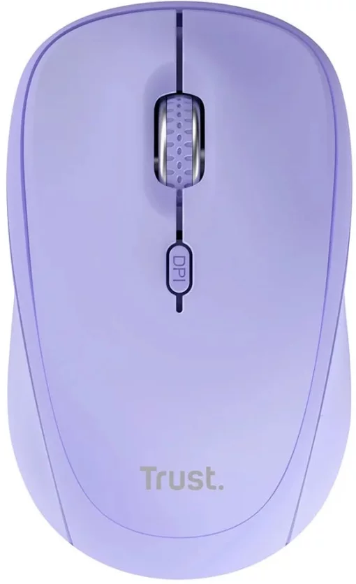 Миша Trust Yvi+ Compact Multi-Device, WL/BT/USB-A, фіолетовий