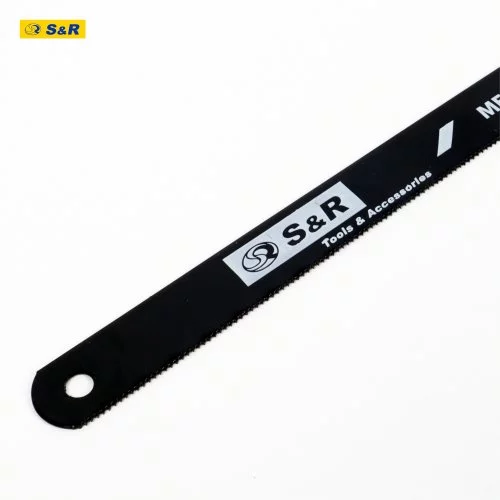 Полотно пиляльне для ножівки S&R Meister 300 мм 24 TPI по металу 5 шт