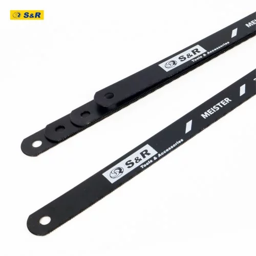 Полотно пиляльне для ножівки S&R Meister 300 мм 32 TPI по металу 5 шт