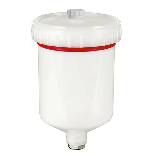 Бачок пластиковий на пневмопістолет 600 мл (внутрішня різьба) AUARITA PC-600B