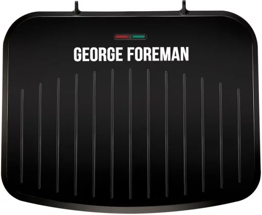Гриль George Foreman прижимний Fit Grill Medium 1630Вт, темп. режимів-1, пластик, чорний