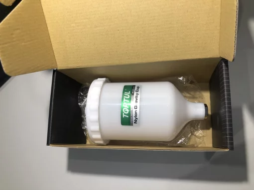 Бачок для фарбопульта пластиковий 600 мл (внутрішня різьба M16*1.5) TOPTUL KALN0160