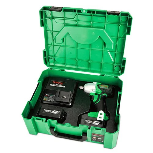 Акумуляторний гайковерт ударний 1/2" 120/240/385Nm 2760об/хв (Pro Series) TOPTUL KPA-1639E