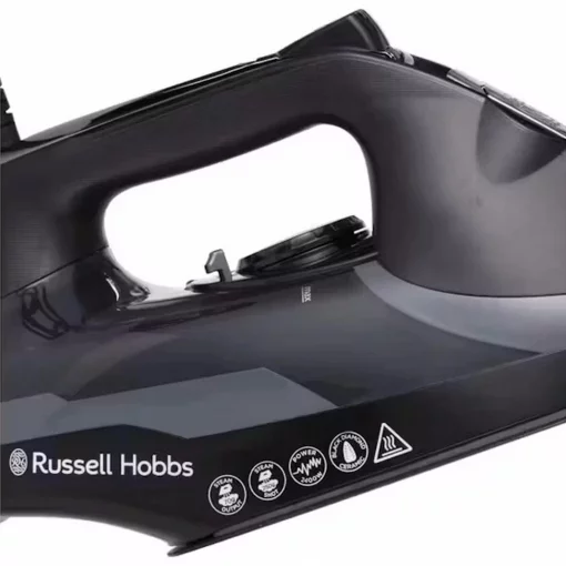 Праска Russell Hobbs Diamond Elite, 3100Вт, 350мл, паровий удар -220гр, самоочищування, керам. підошва, чорний