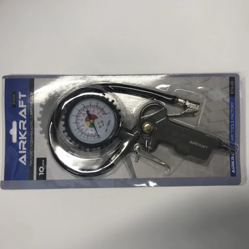 Пістолет для підкачування шин із манометром AIRKRAFT STG-05
