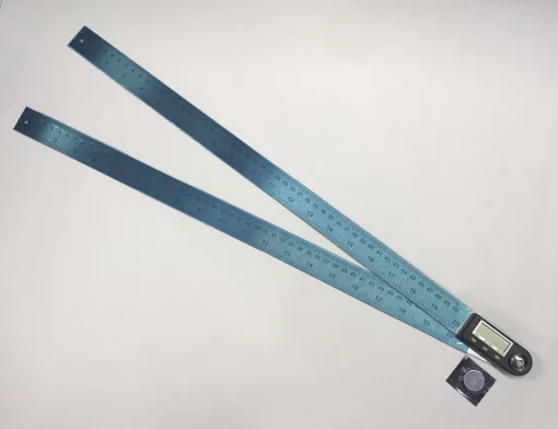 Кутомір для вимірювання кутів цифровий із лінійкою 500 мм PROTESTER 5422-500