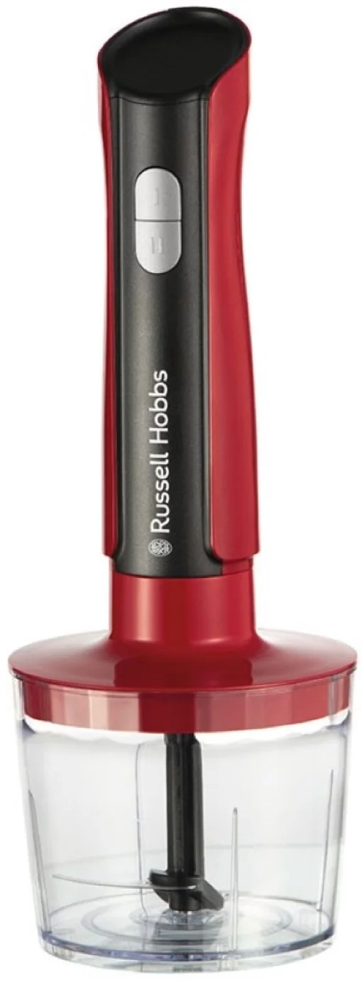 Блендер Russell Hobbs заглибний Desire Red, 500Вт, чаша-500мл, вінчик, міні-подріб., червоний