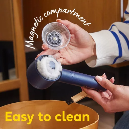 Машинка для видалення катишків Russell Hobbs, велика площа лез. 90 хв. роботи на одному заряді, USB, синий