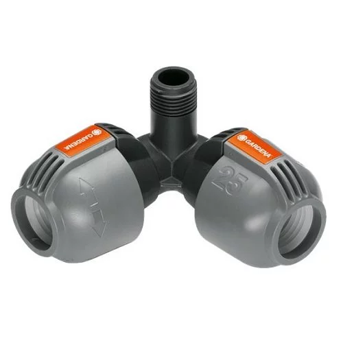 З&#39;єднувач L-образний Gardena 25мм х зовнішня різьба х 3/4