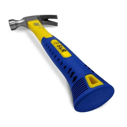 Молоток-обценьки S & R 460 г фібергласова рукоятка