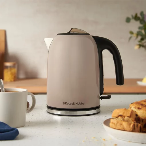 Електрочайник Russell Hobbs, 1.7л, метал, мокко