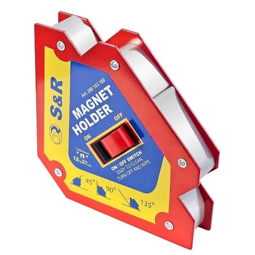Магнітний тримач S&R з перемикачем On/Off 25 кг 45? 90? 135?