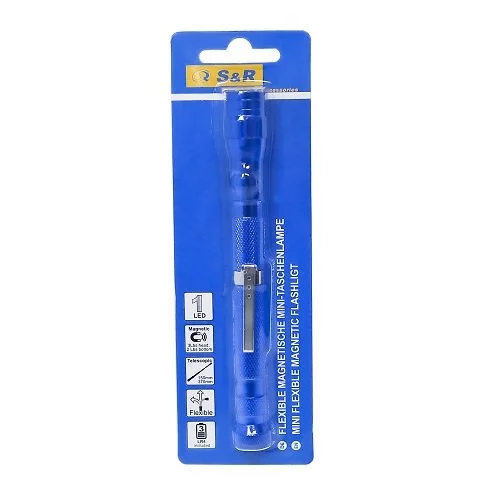 Ліхтар магнітний S&R телескопічний 150-370 мм