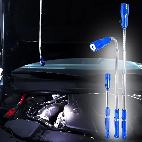 Ліхтар магнітний S&R телескопічний 150-370 мм